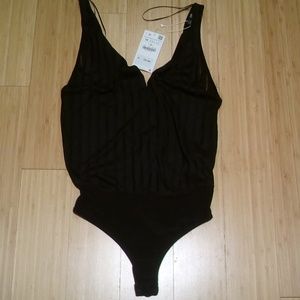 Zara bodysuit NWT